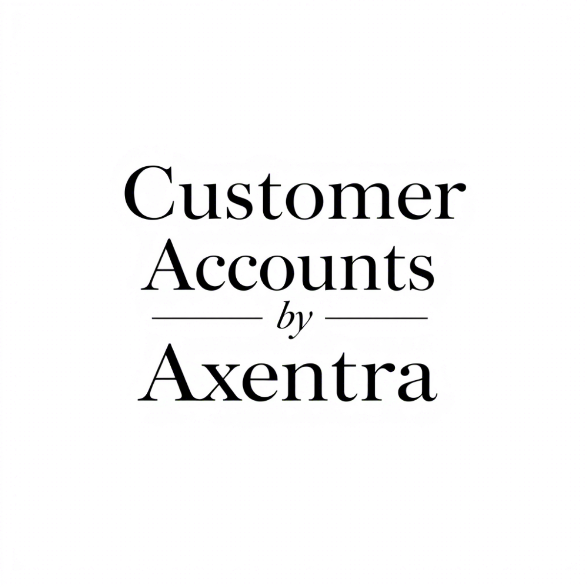 Customer Accounts by Axentra