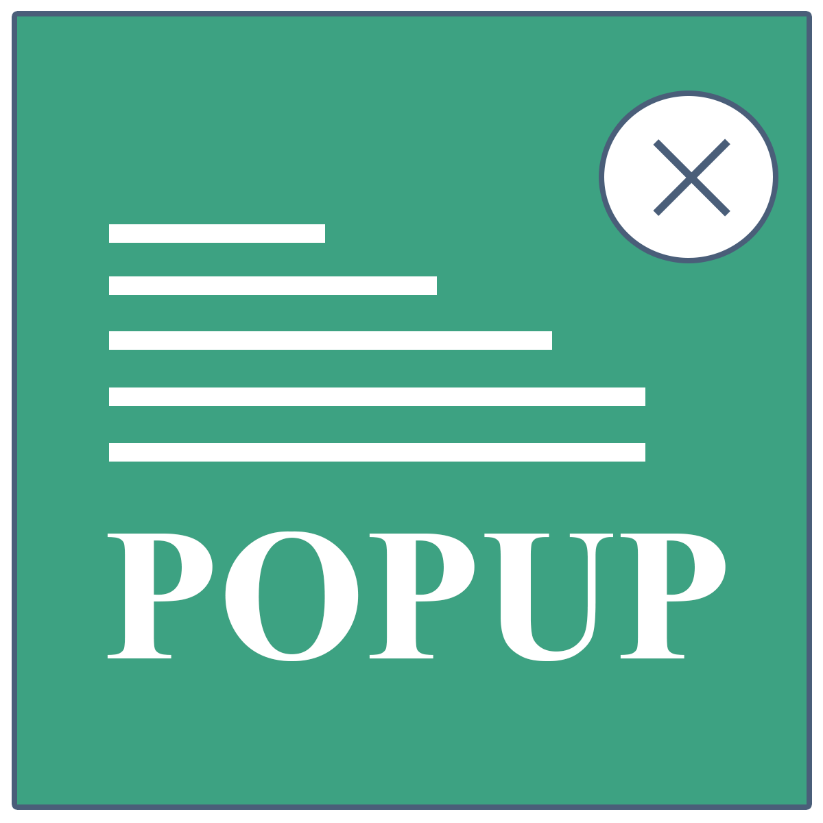 TI Promotional HTML Popup