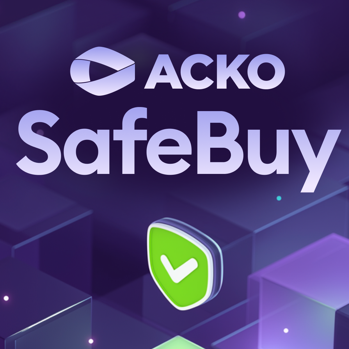 Acko SafeBuy Trust Badge