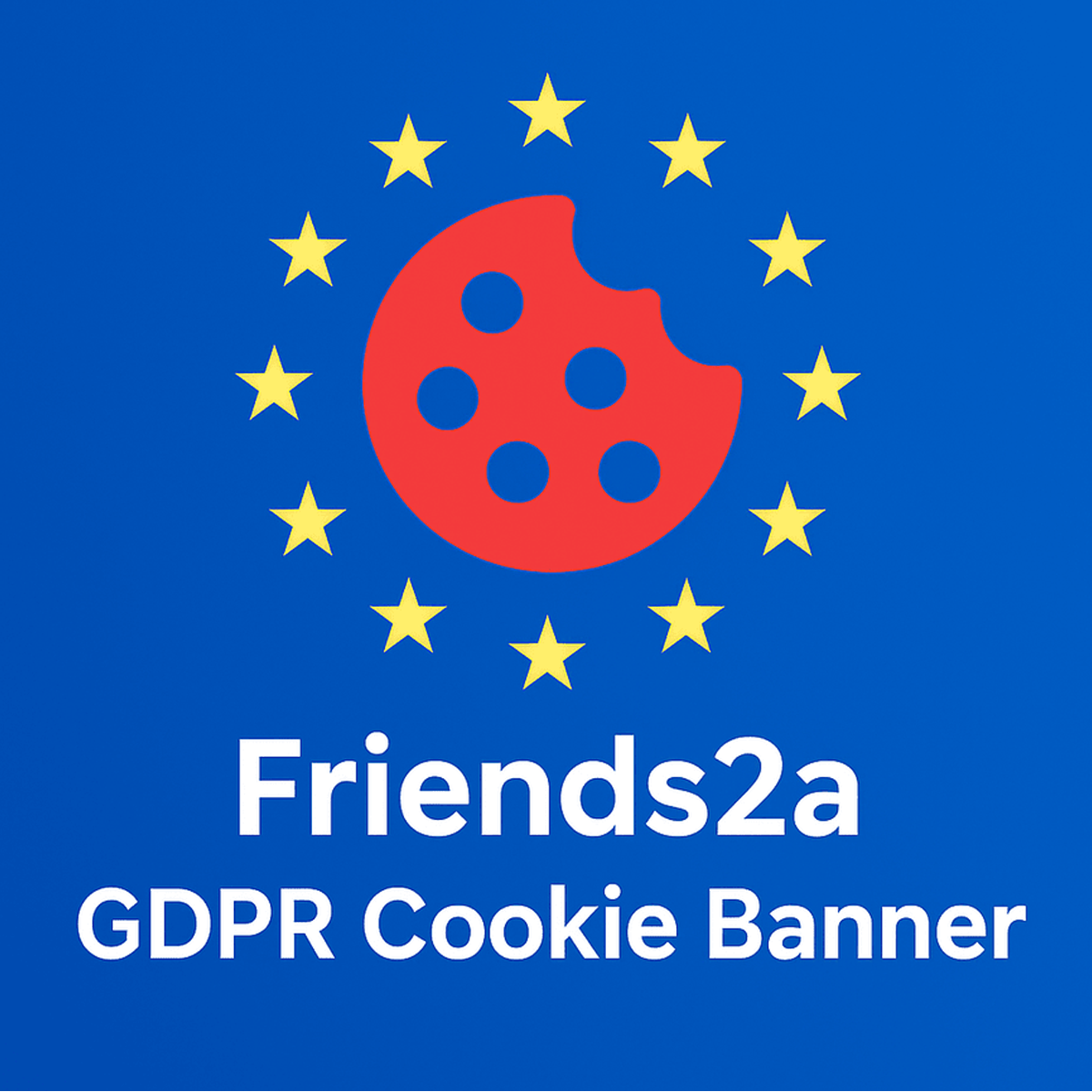 Friends2a GDPR Cookie Banner