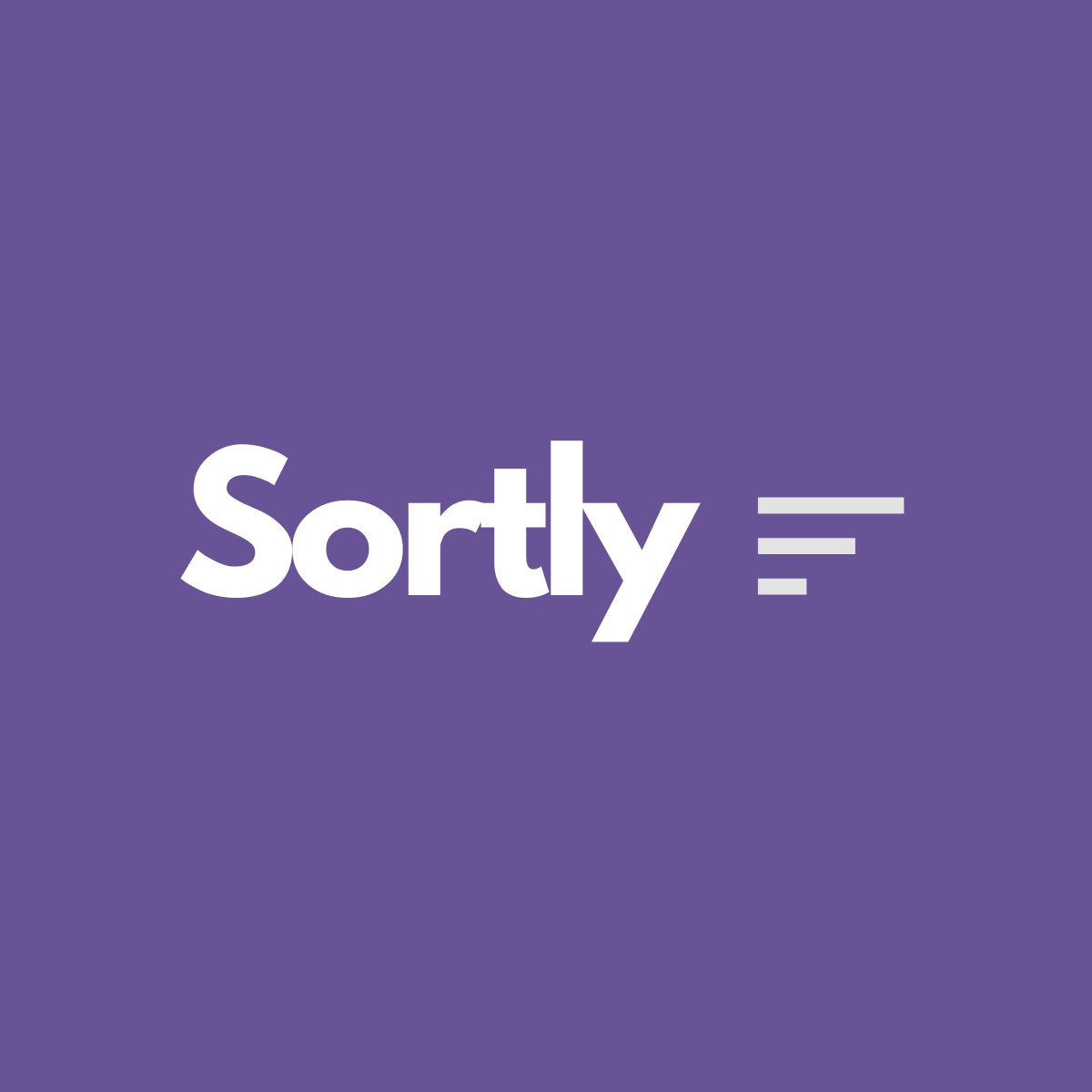 Sortly ‑ Smart Product Sorting