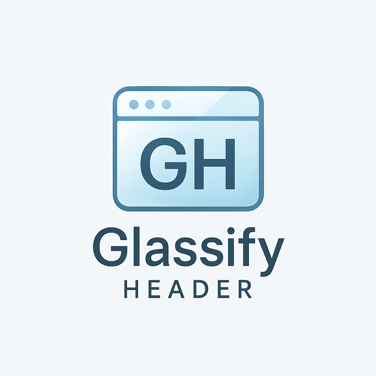 Glassify Header