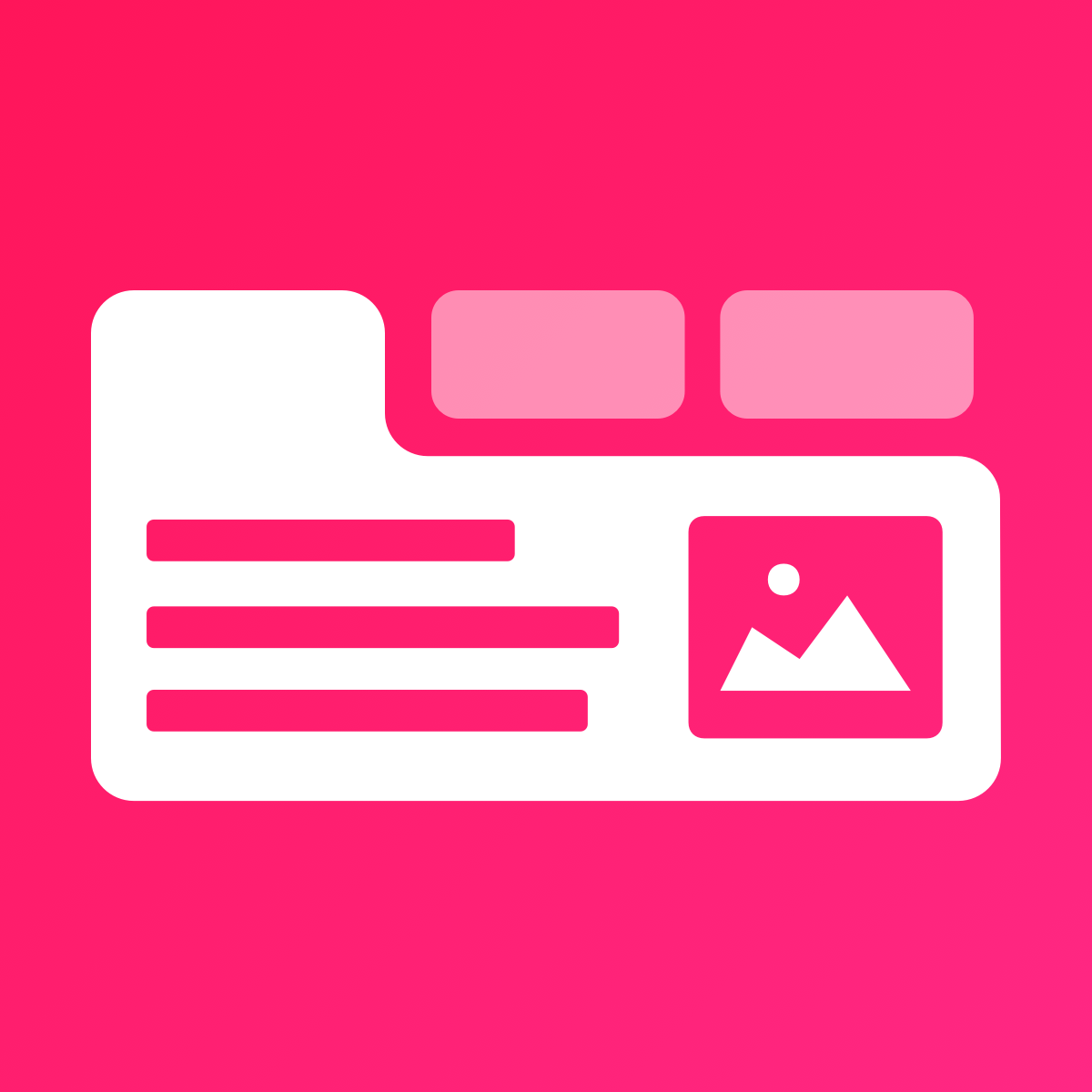 Tabs + Product Descriptions