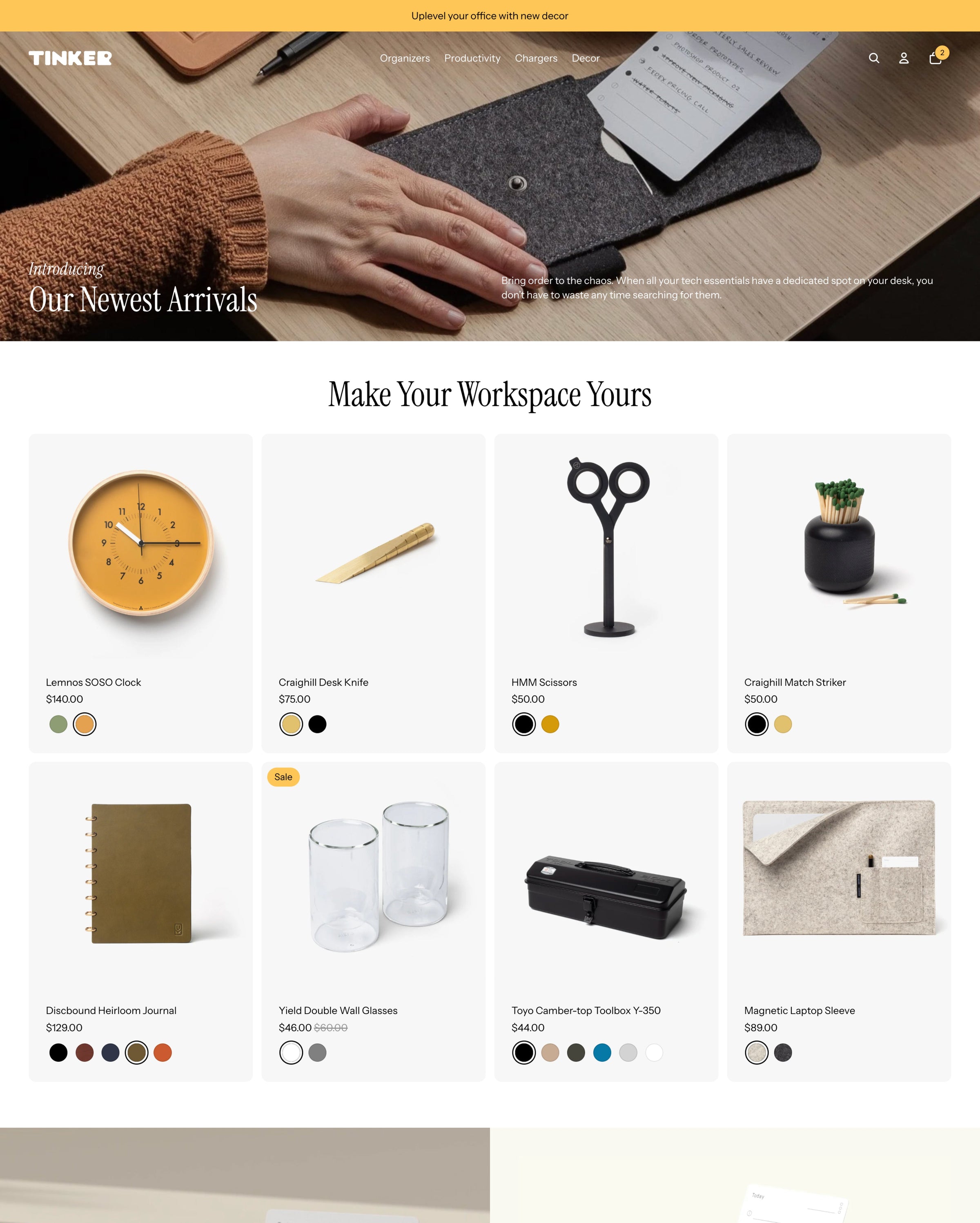 Tinker theme preview