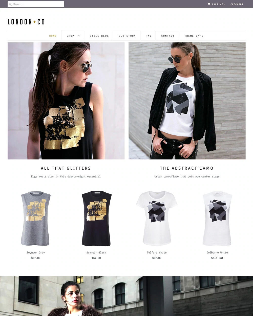 Responsive theme preview