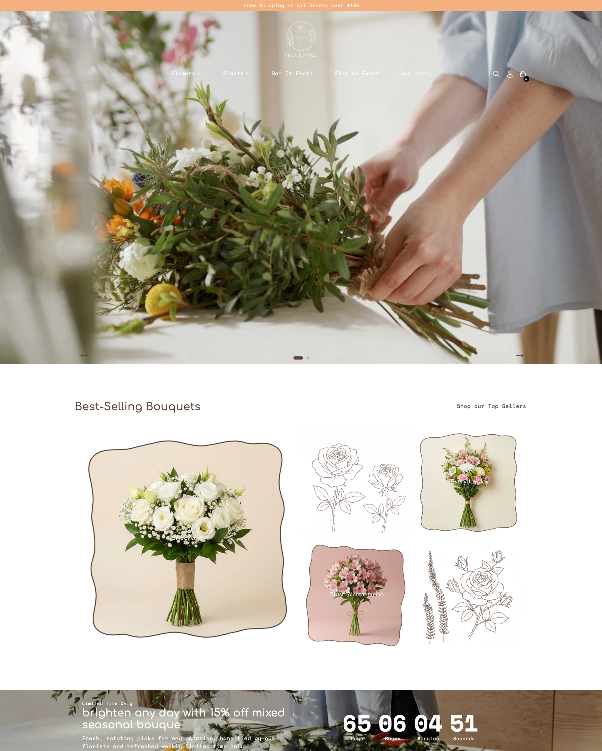 Bouquet preview