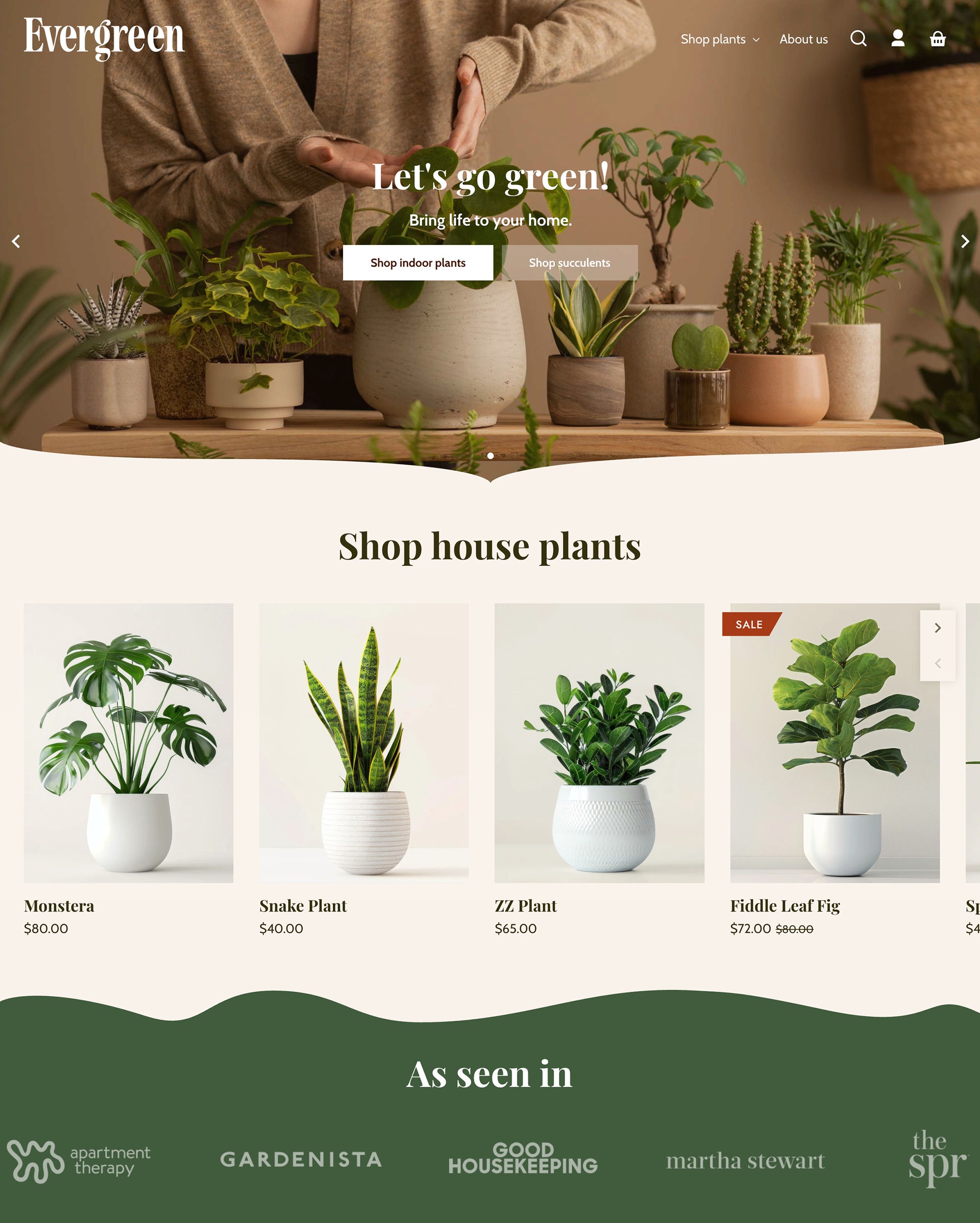 Greenhouse theme preview