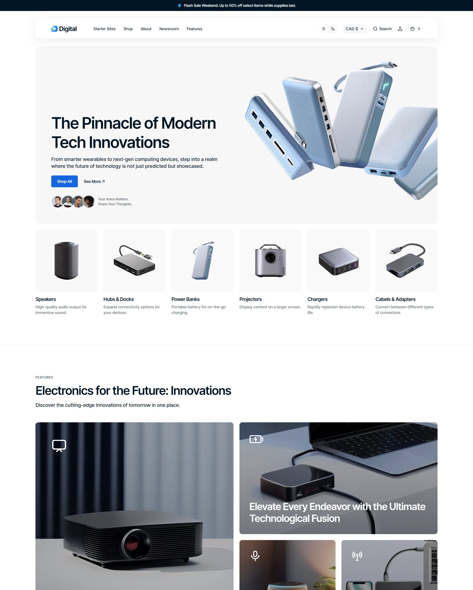 Digital theme preview