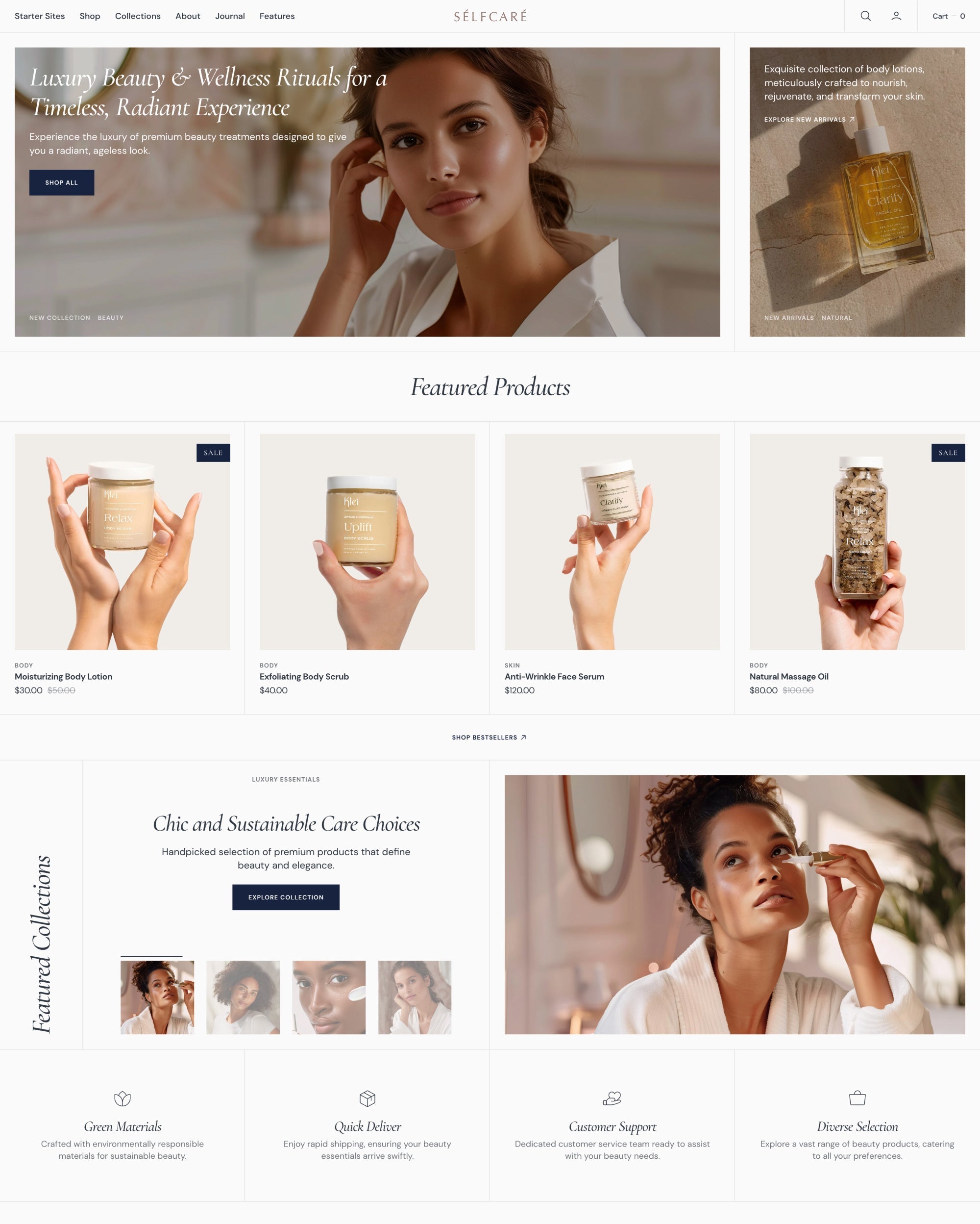 Selfcare theme preview